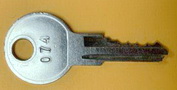 074 74 Key for Unknown Outdoor Shed see picture
