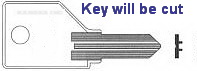 P1 Key for WESKO Office Furniture Products