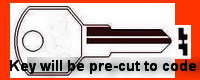 C08 C8 C008 Key for Delta Tool Boxes and More