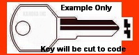 C4 Key for JOBOX Tool Boxes Pre- 2014 - Click Image to Close