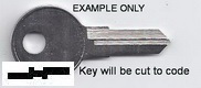 RL1 Roll-N-Lock RNL Tonneau Cover Key Replacement **