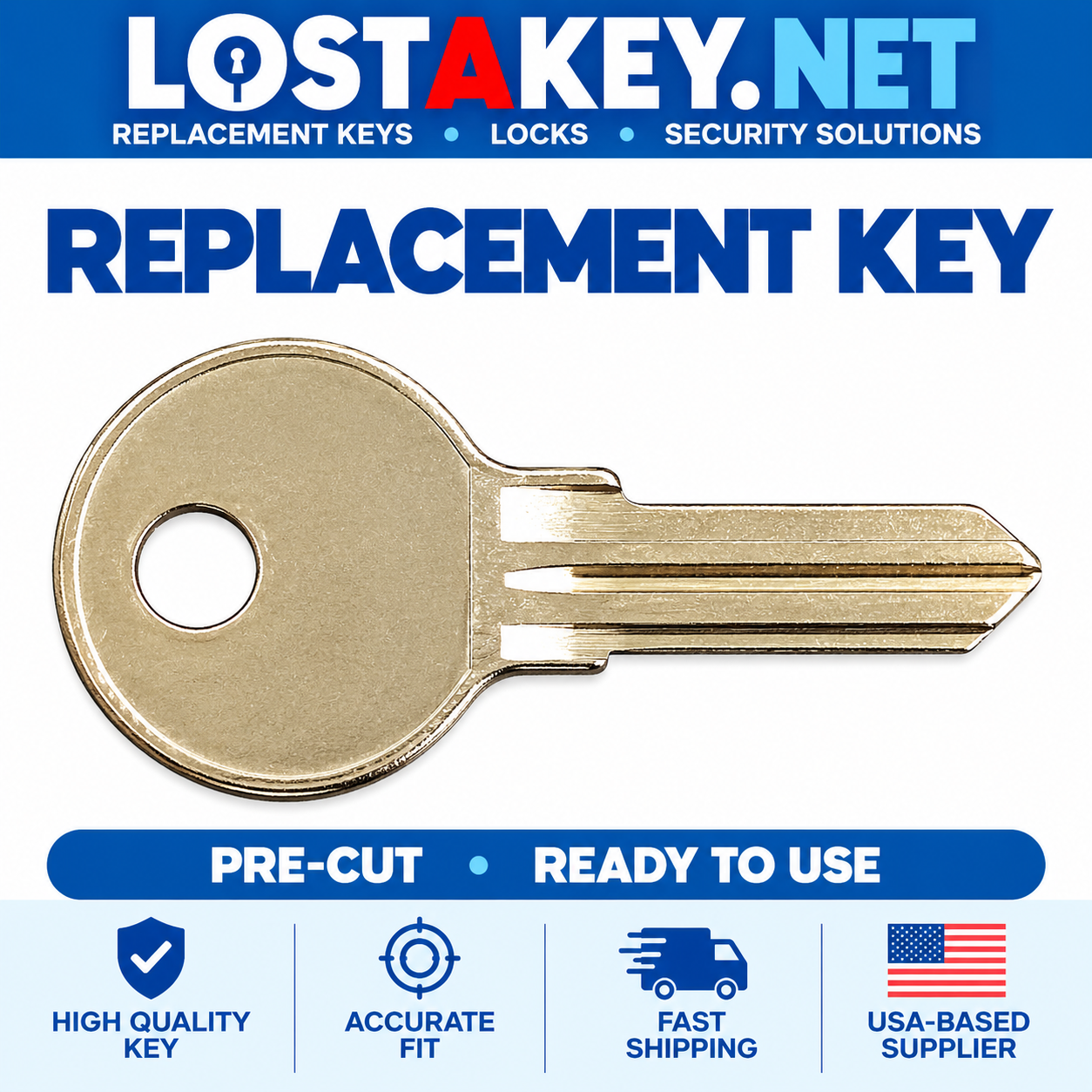200R KEY for Jason Toppers and Tonneau Covers **