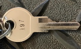 197 Key for Unknown Amish Outdoor Shed see picture