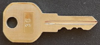 30 030 Key for LARSON STORM DOORS/DOORS ONLY **