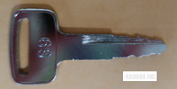 Key for Ignition of Newer Nissan fork lifts NIS 1A #69 **