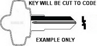 8307 Key for Proto and Mac toolbox tool box and Older Craftsman
