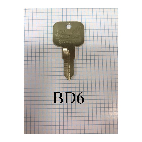 BD6 Mobella 800 Codes~Made in USA Key Blank Only Uncut