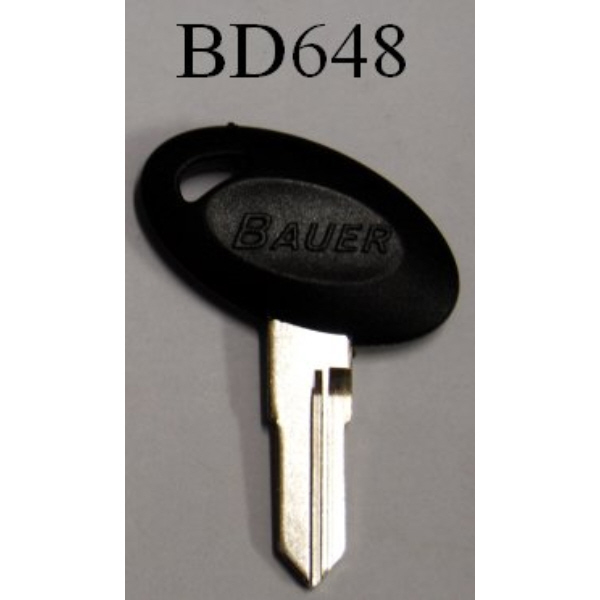 BD648 KEY for Bauer Code Series 301-370 UNCUT