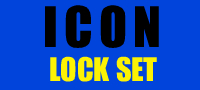 16628 ICON LOCK and Key Set for 56275 56" 12 Drawer Rolling Cabi