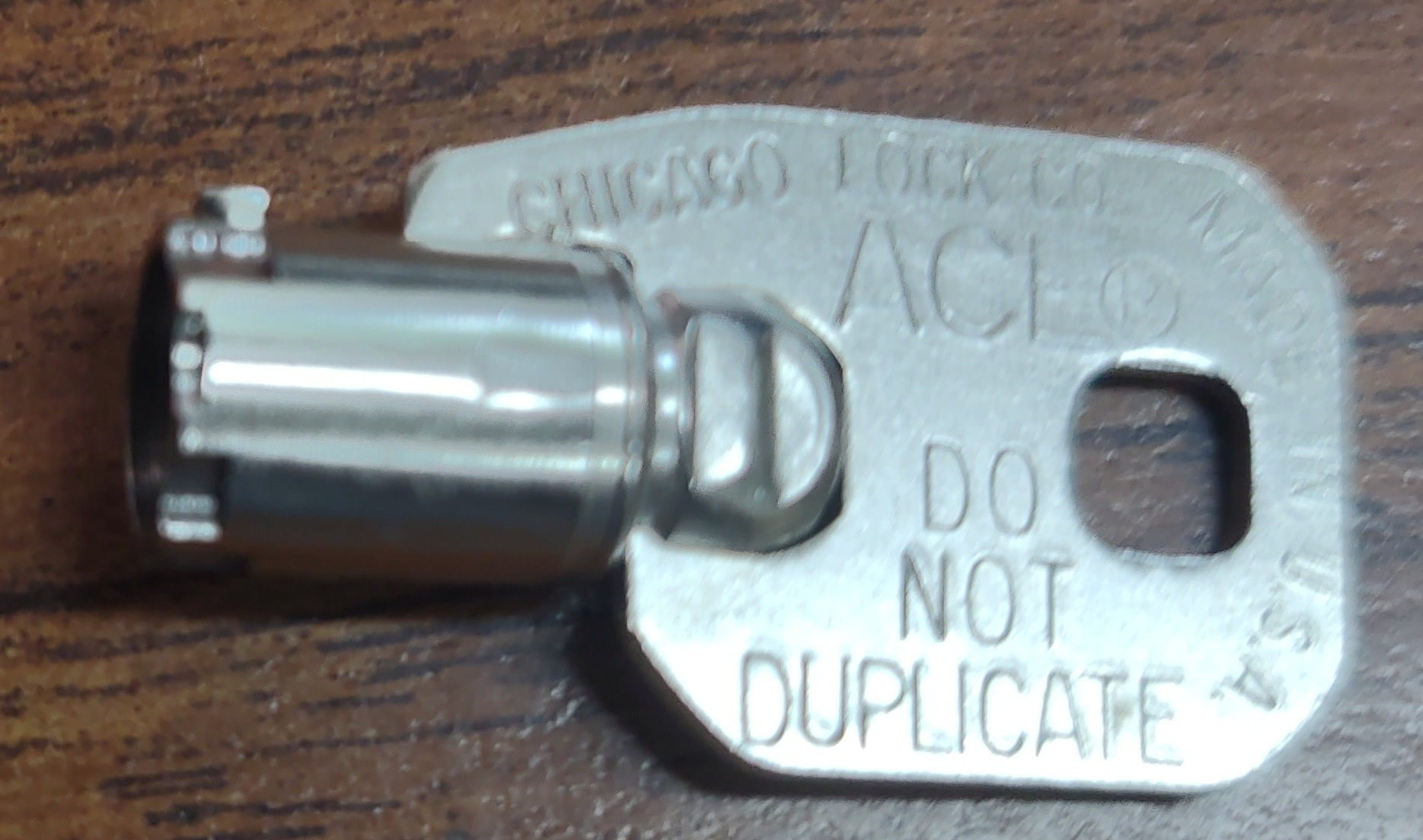 6031 TUBULAR Key Replacement for ACE Chicago Locks ONLY- NOT HOMAK 6031 TUBULAR Key Replacement for ACE Chicago Locks ONLY- NOT HOMAK