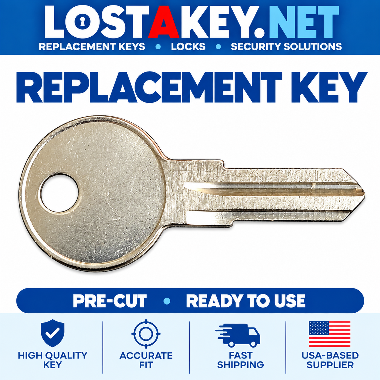 K113 KEY for WALMART JET BAG CAR TOP CARRIER and Strattec **