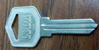 LSDA 15 KEY BLANK ONLY UNCUT