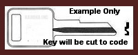 K274 Key for Weather Guard, WEATHER GUARD Tool box ** - Click Image to Close