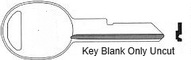 B51 S1098D 321671 GM-D Key Blank Only Uncut