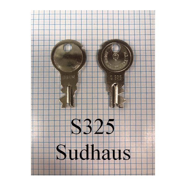 S325 Sudhaus Key for Luggage, Motorcycle / Moped / Scooter