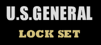 12844 US General LOCK and Key Set for 95659 26 4 DWR Cart BLK