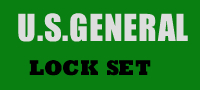 15928 US General LOCK and Key Set for 56237 30 5 DRW Cart GRN