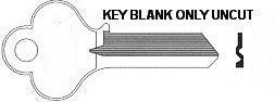 LO1 X1014L KEY BLANK ONLY