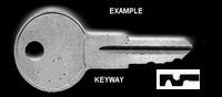 700 key for KNAACK T-Handles