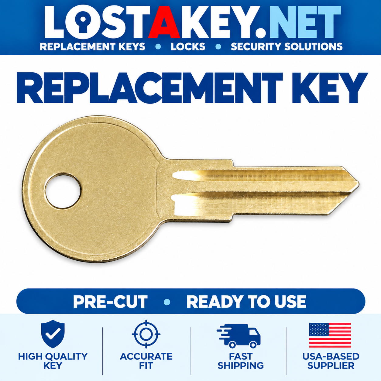 CH503 BETTER BUILT Key, DELTA Tool Box Key, DEWALT Key