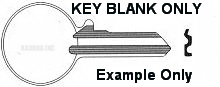 M1000 M01000 M001000 Key for Aurora file cabinets Yale locks and
