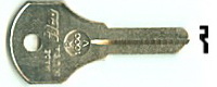11 011 Key for KENNEDY TOOL BOXES and CORBIN 6 WAFER LOCKS